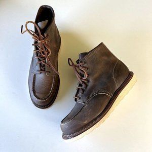 Red Wings Boots Classic Moc Men's brown leather lace up size 13
